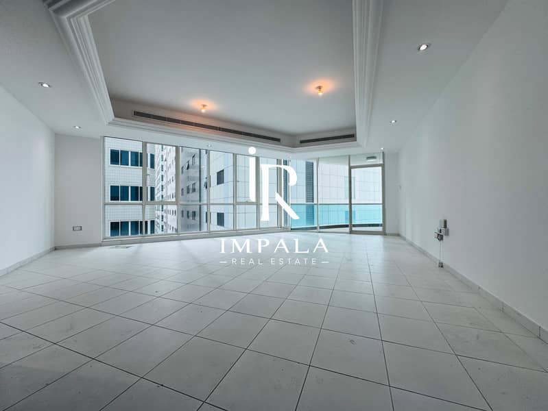 Luxurious 3 BR+Maid | Full Sea View | Near Beach & Park