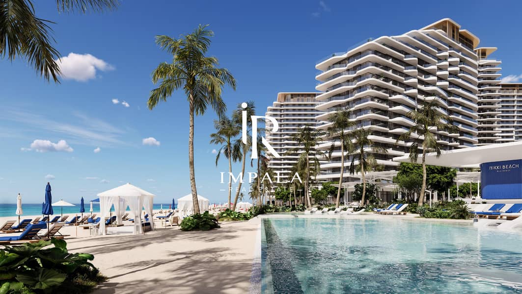 3BR Beachfront Apartment | Private Beach Access