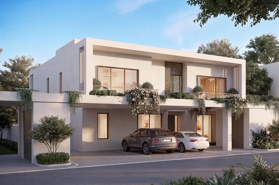 Wadeem Gardens: five-bedroom villa with a Contemporary Arabic façade, developer render
