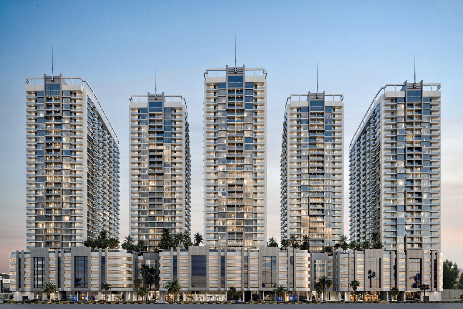 Ajman Creek Towers — 2