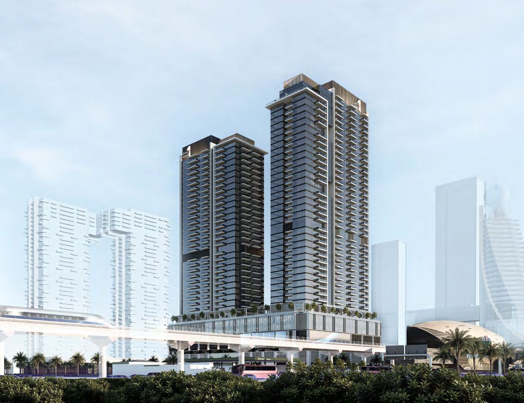 Avenue Park Towers at Wasl 1 — 2