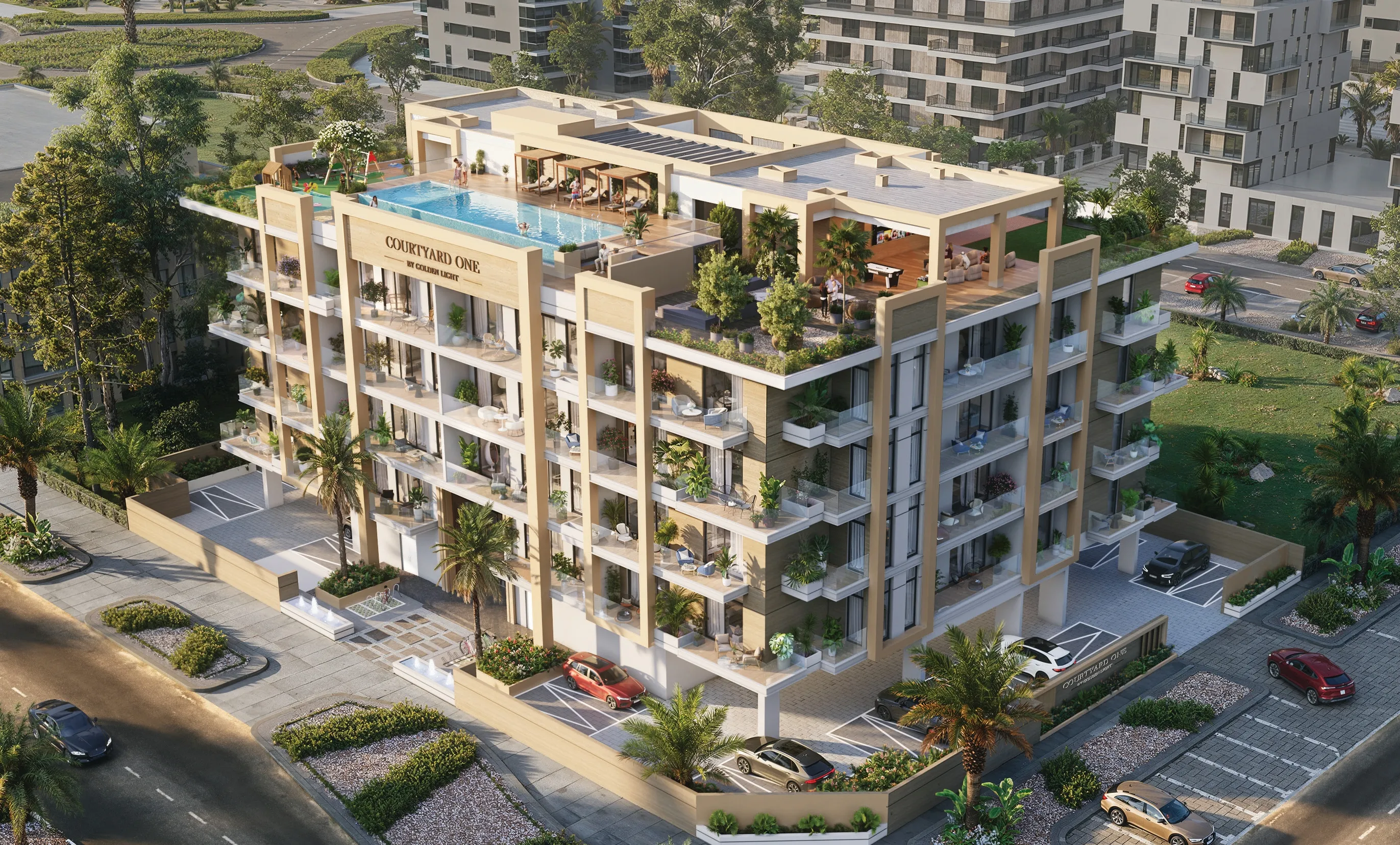 Courtyard One 3