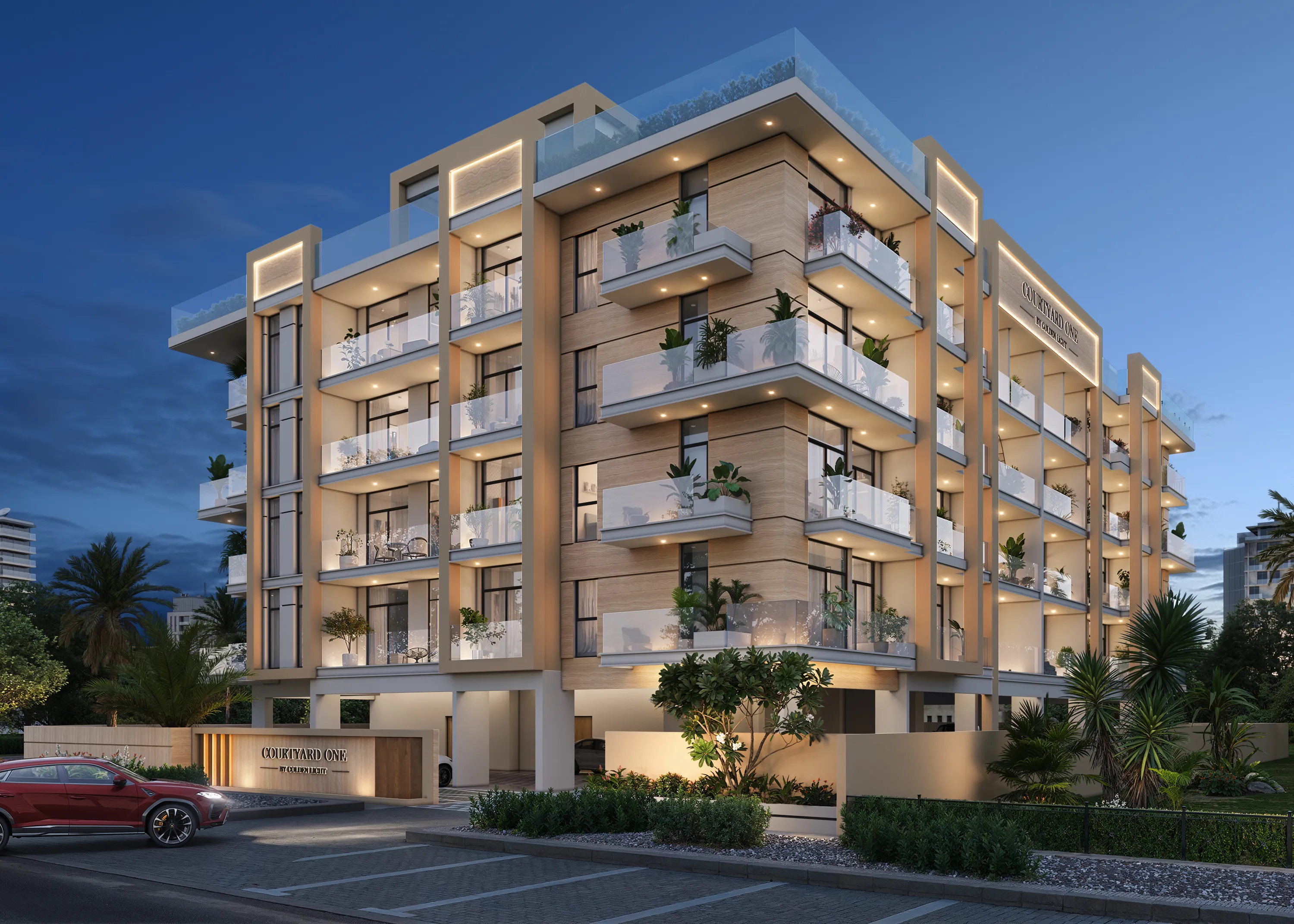 Courtyard One 4