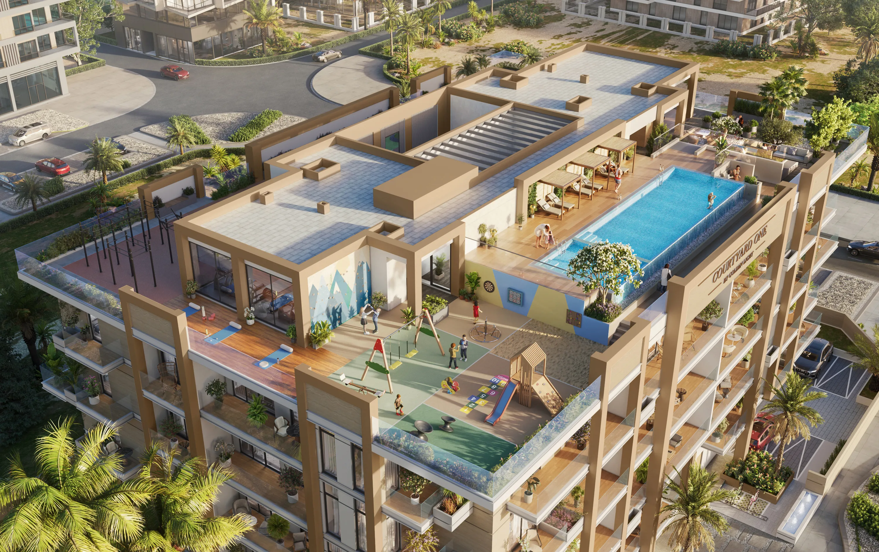 Courtyard One 5