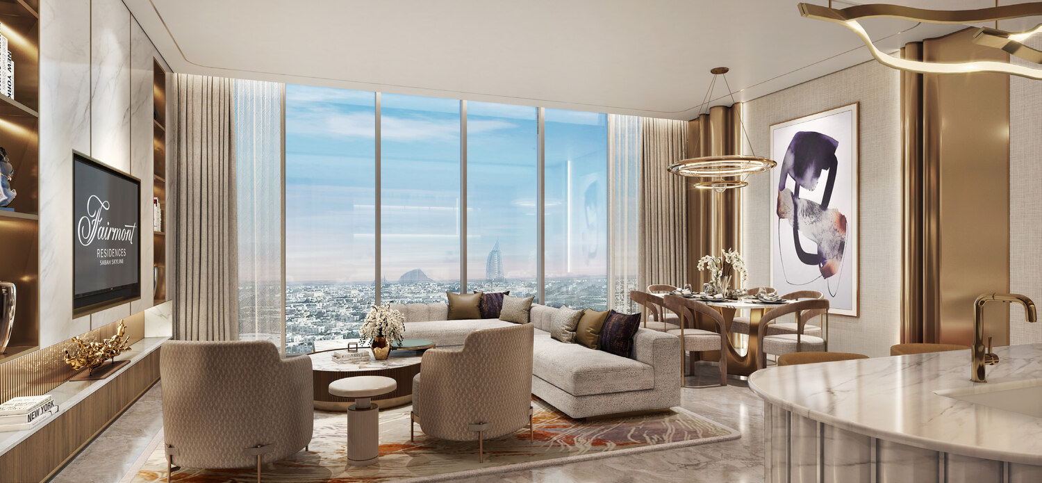 Fairmont Residences Dubai Skyline 8