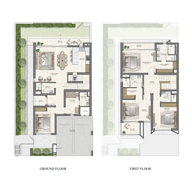 Vindera at The Valley 4 bed floor plan, 2,907 sqft