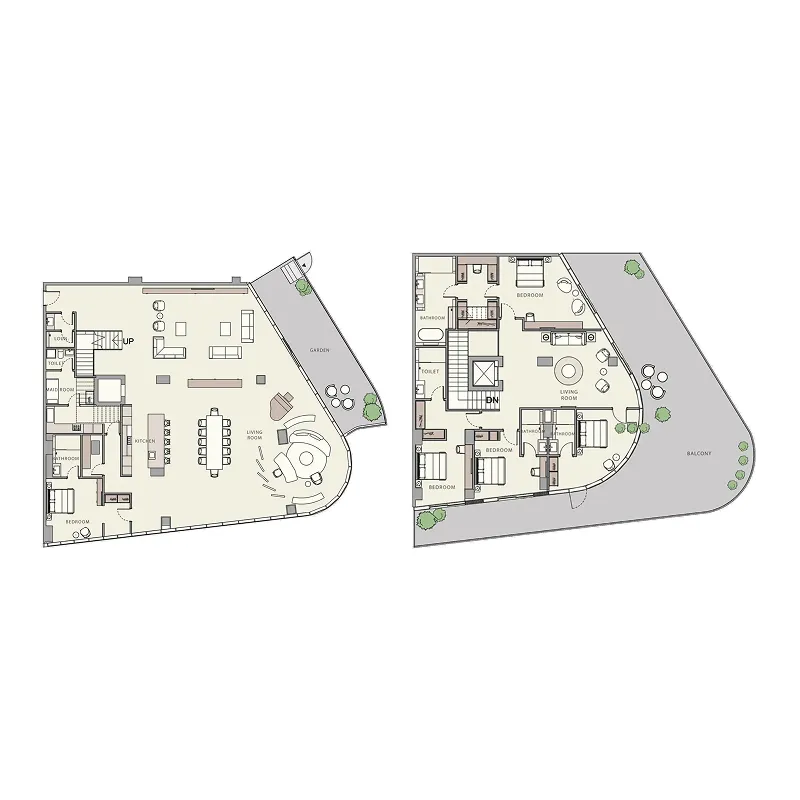 La Mer by Elie Saab 5 bed floor plan, 8,363 sqft