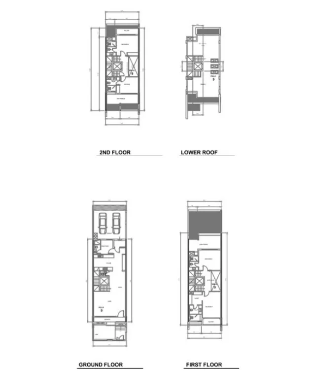 Veranda Collection 2 3 bed floor plan, 3,191 sqft