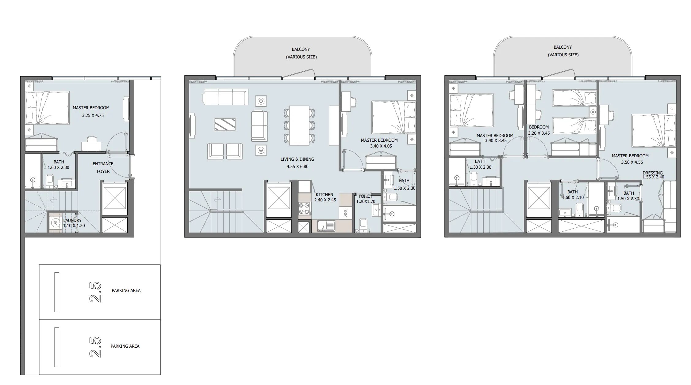 Reportage Tower 5 bed floor plan, 2,183 sqft
