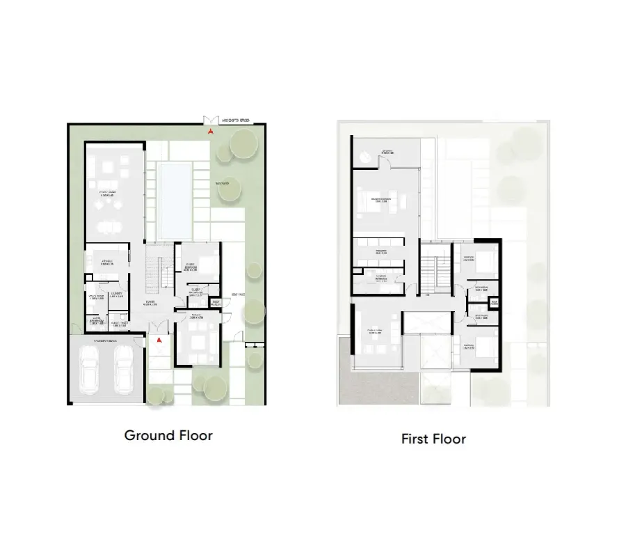 Masaar 3 Phases 1 and 2 4 bed floor plan, 4,356 sqft
