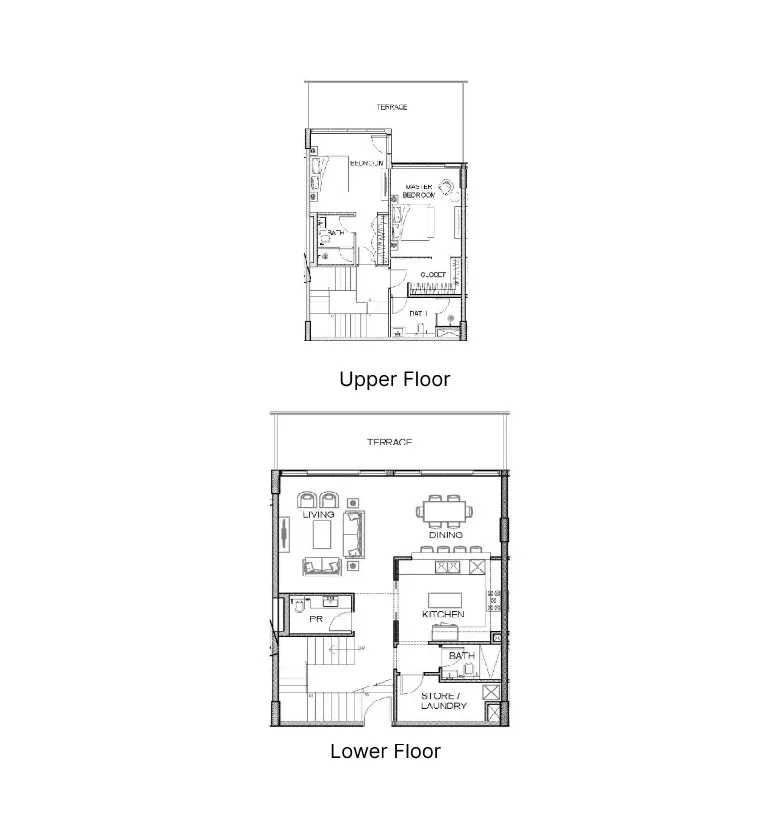 Golf Greens 2 bed floor plan, 2,290 sqft