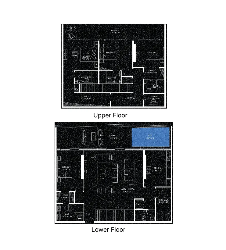 Viewz 4 bed floor plan, 3,200 sqft