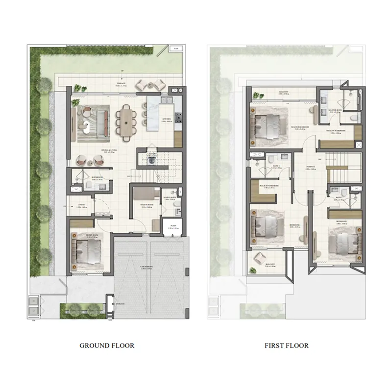 Vindera at The Valley 4 bed floor plan, 2,907 sqft