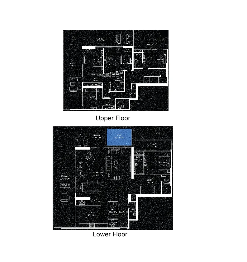 Viewz 5 bed floor plan, 5,754 sqft