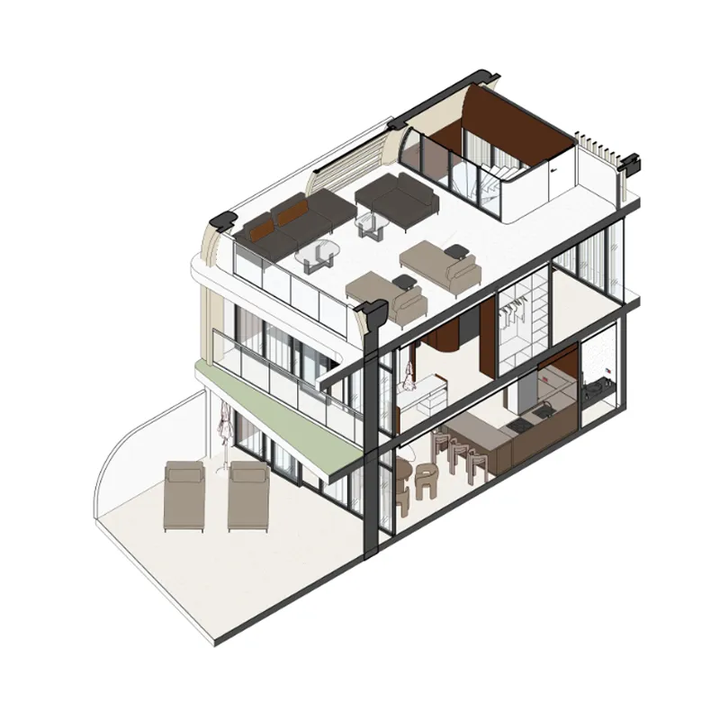 Eighth Sense 1 bed floor plan, 1,539 sqft
