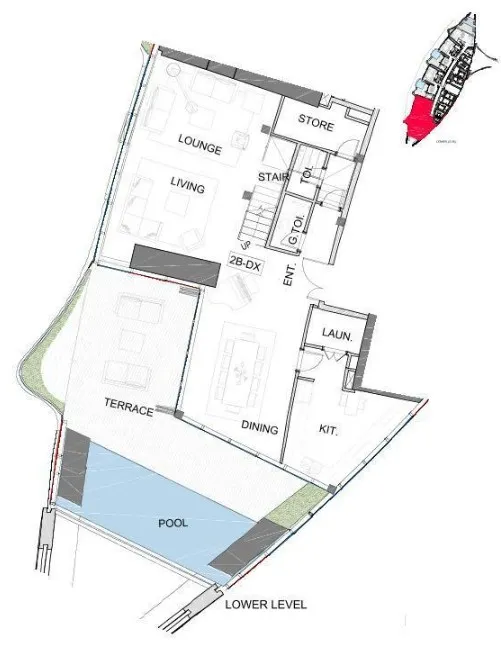 Safa One de Grisogono 2 bed floor plan, 3,395 sqft