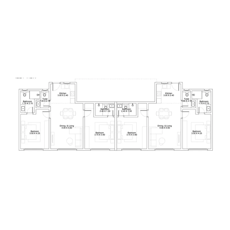 Hawana Salalah - Amazi 2 bed floor plan, 926 – 1,420 sqft