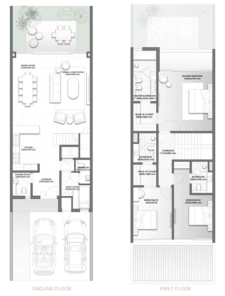 AIDA by Dar Global 3 bed floor plan, 2,247 sqft
