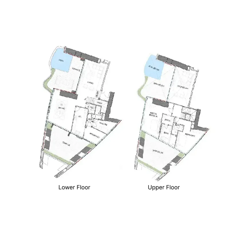 Safa One de Grisogono 2 bed floor plan, 3,453 sqft