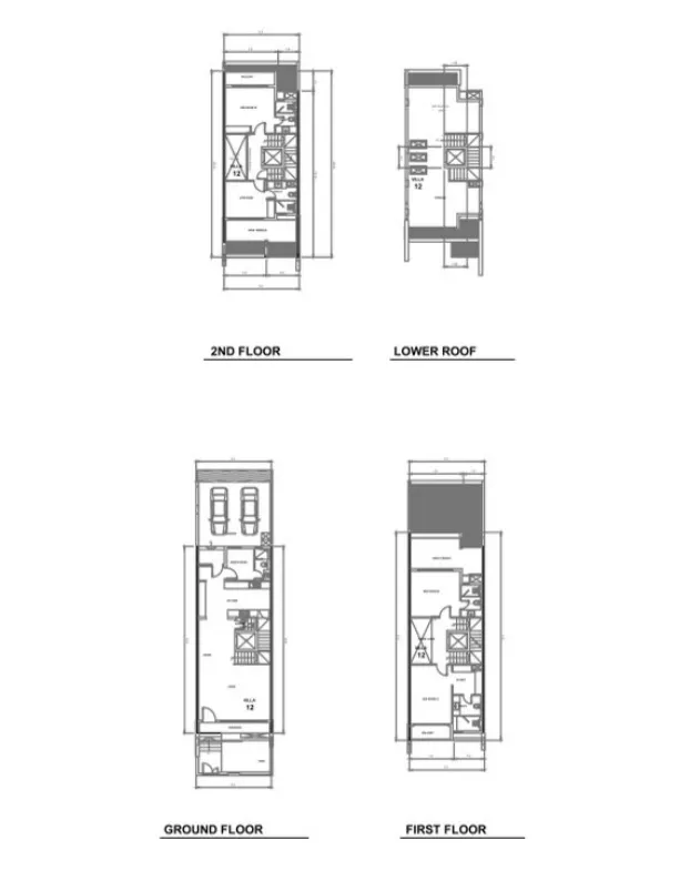 Veranda Collection 2 3 bed floor plan, 3,191 sqft