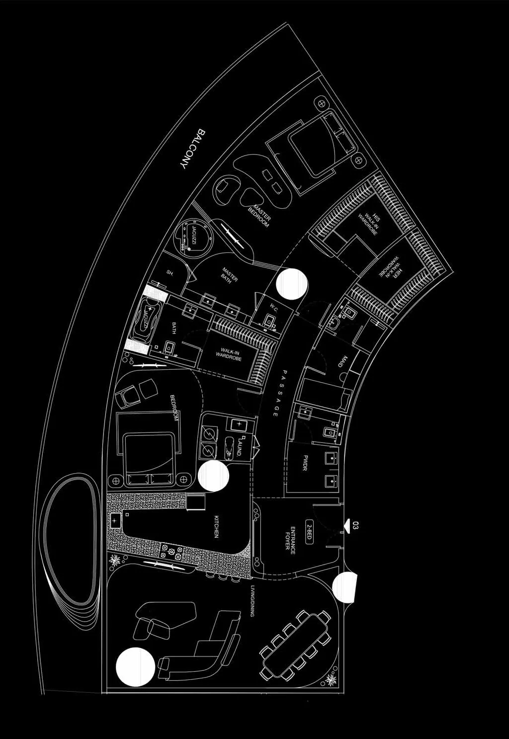 Bugatti Residences by Binghatti 2 bed floor plan, 3,477 sqft