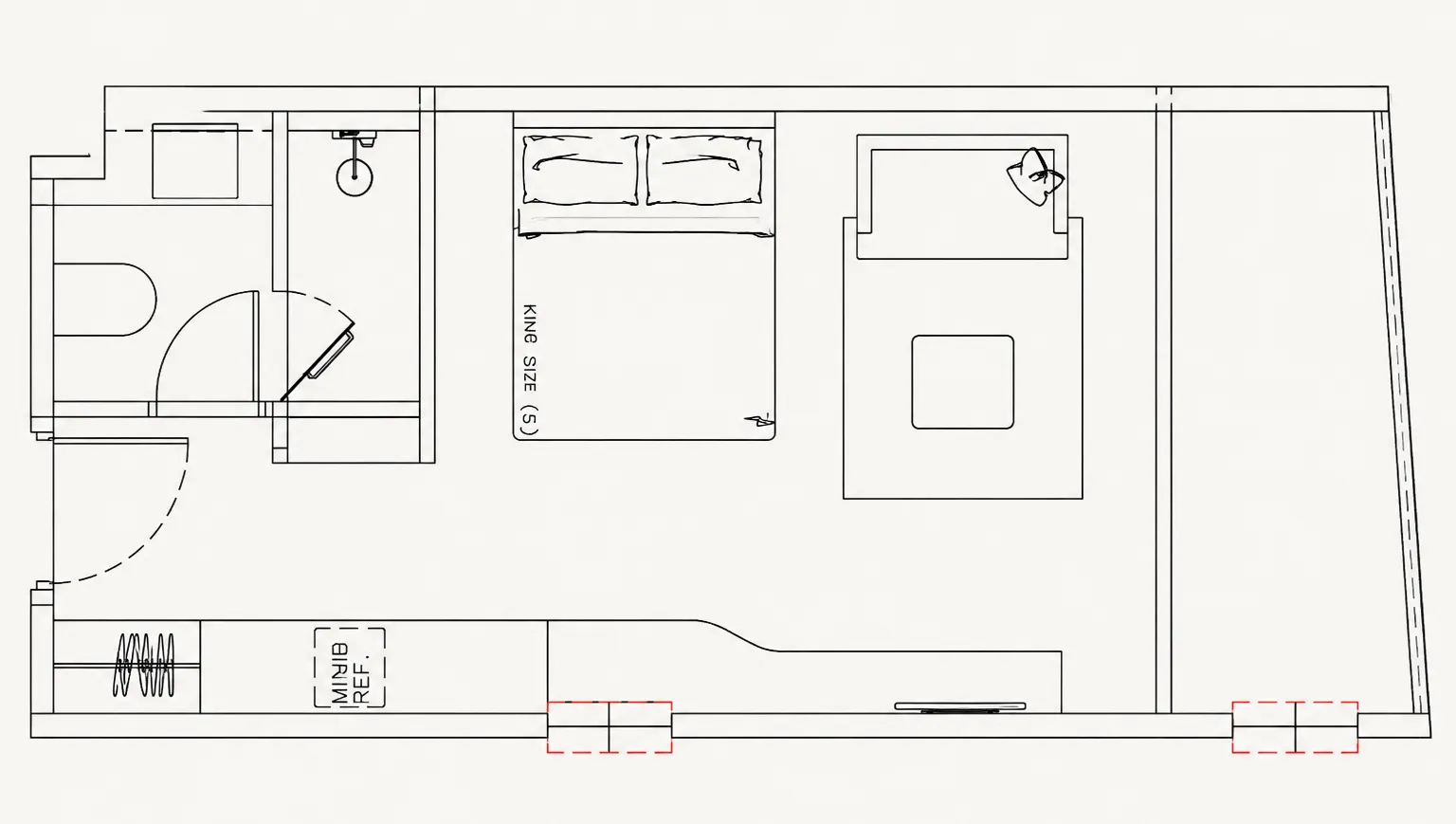The Zero Nai Yang Studio floor plan, 344 – 388 sqft