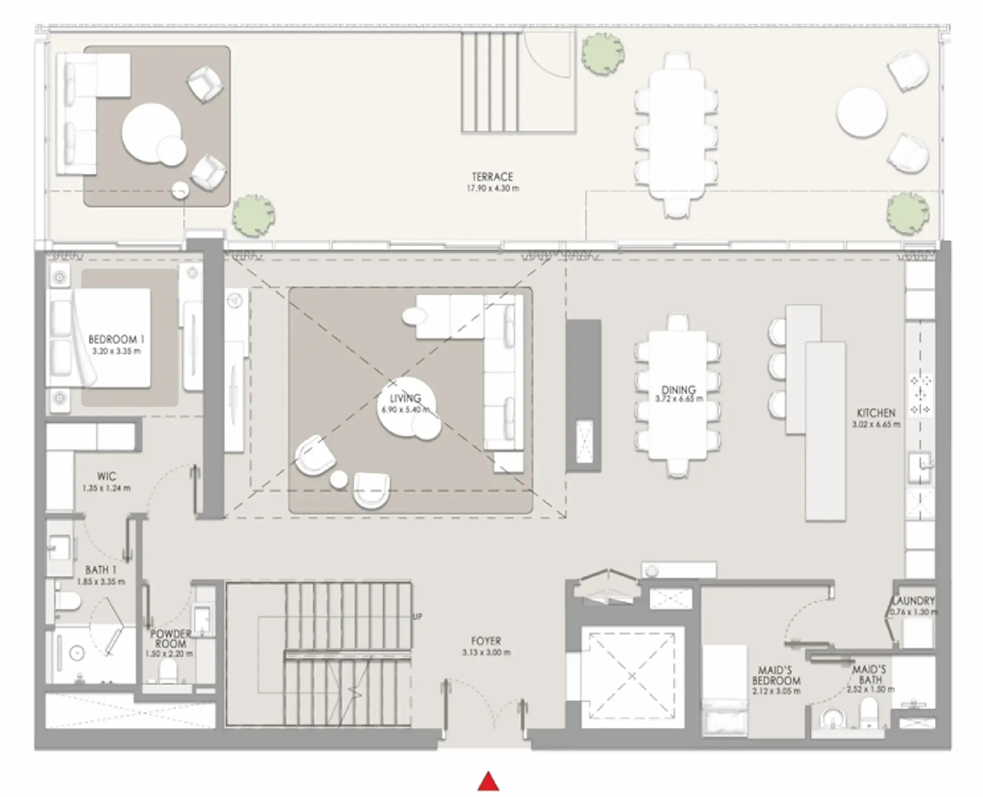 City Walk Crestlane 4 bed floor plan, 4,652 sqft
