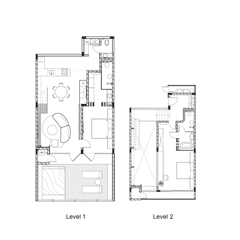 Lyvin Gardens 2 bed floor plan, 2,011 sqft