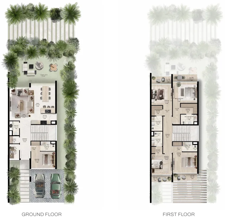 Manchester City Yas Residences by Ohana – Phase 1 4 bed floor plan, 2,949 sqft