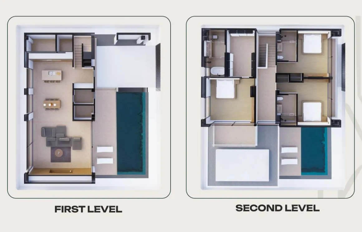 Urban Scapes Layan 3 bed floor plan, 4,639 sqft