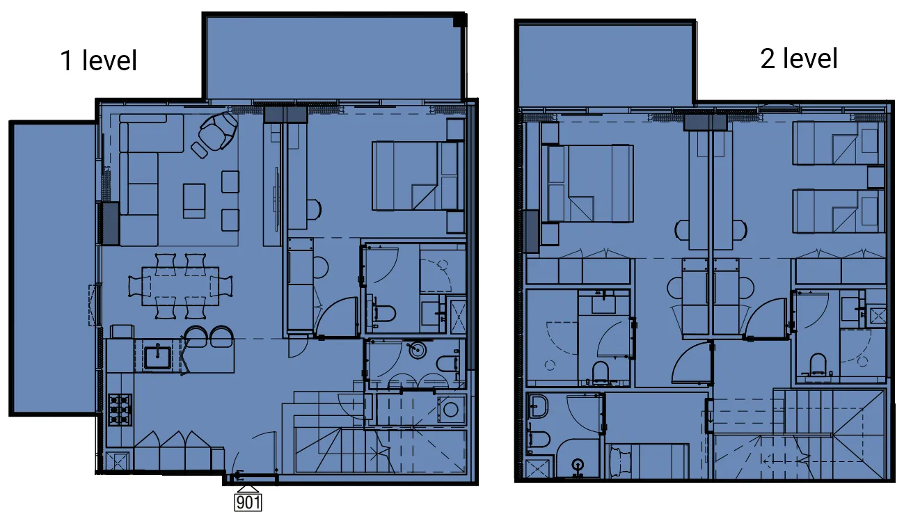 Wynwood by Imtiaz 3 bed floor plan, 2,008 sqft