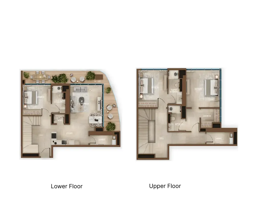 Sky Hills Astra 3 bed floor plan, 1,993 sqft