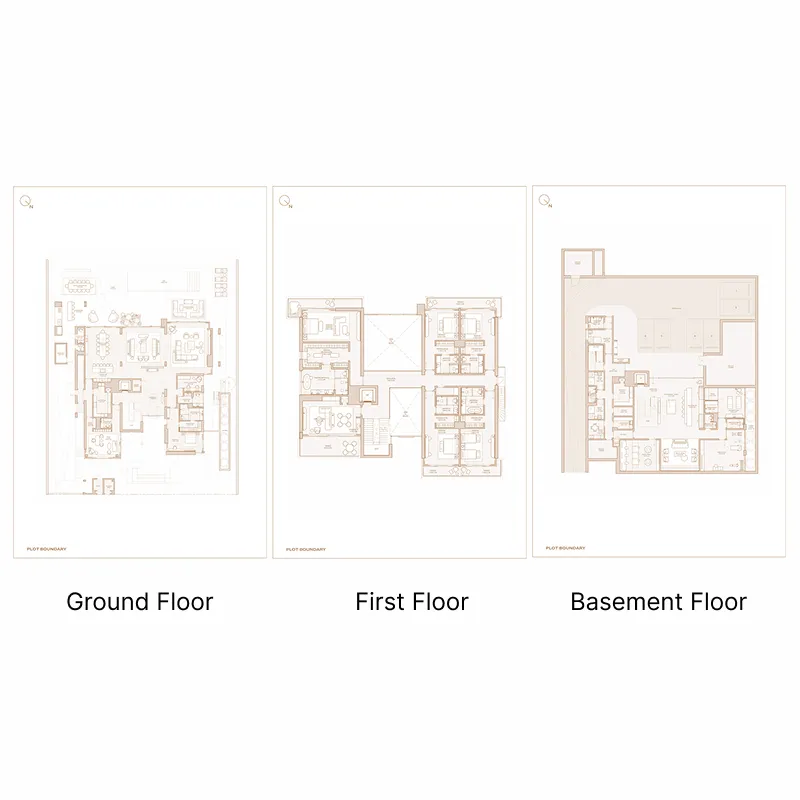 Four Seasons Private Residences Abu Dhabi at Saadiyat Beach 6 bed floor plan, 20,083 sqft