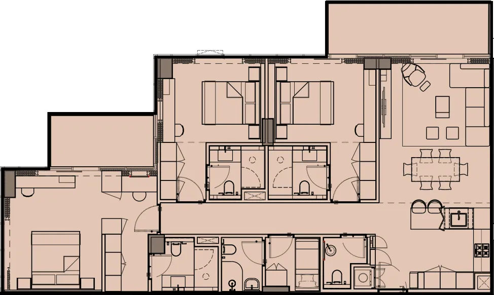 Wynwood by Imtiaz 3 bed floor plan, 1,703 sqft