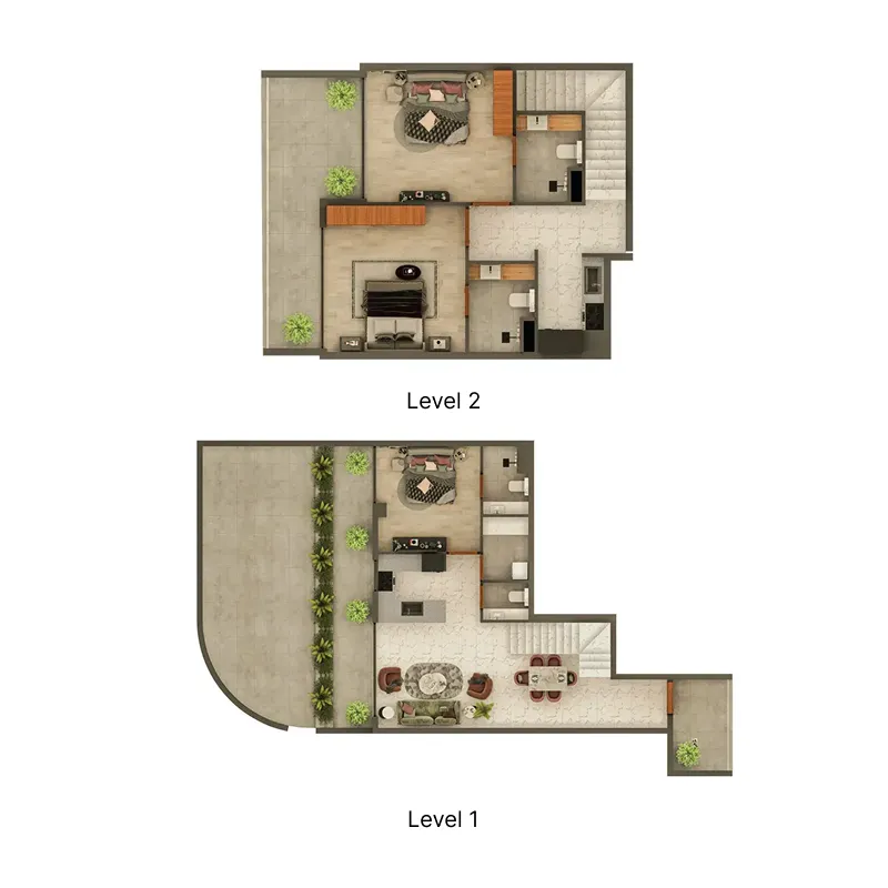 Views VII by Golden Woods 3 bed floor plan, 1,768 sqft
