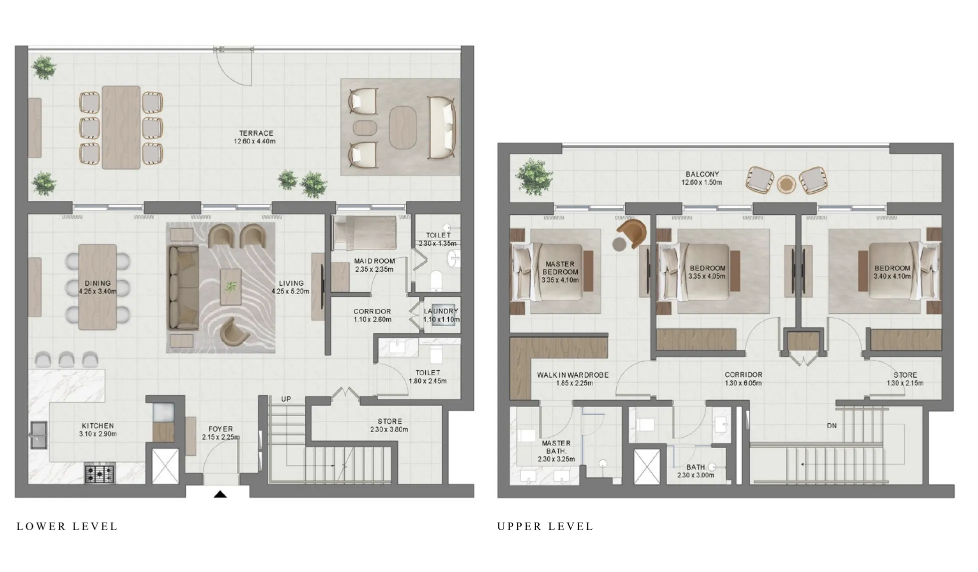 Golf Hills 2 3 bed floor plan, 3,081 sqft