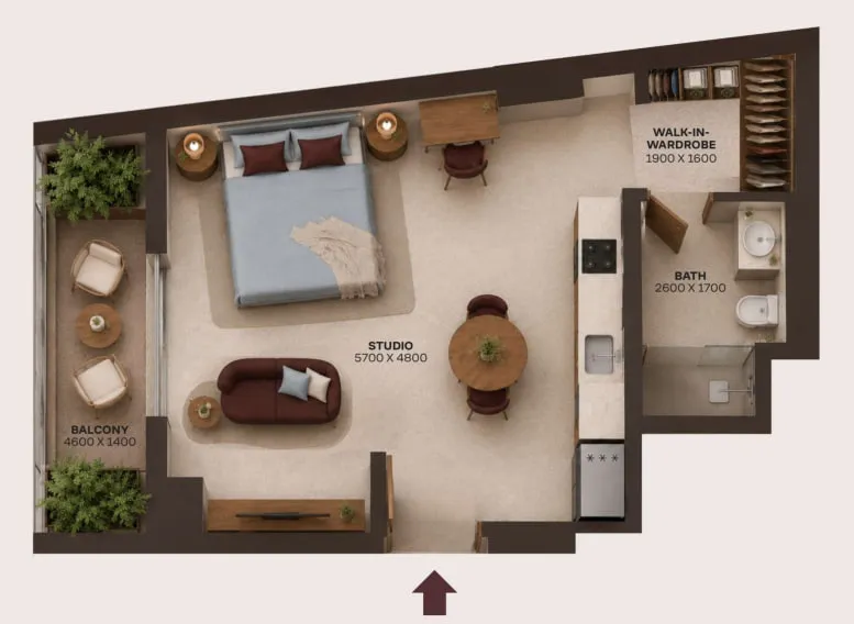 Studio layout