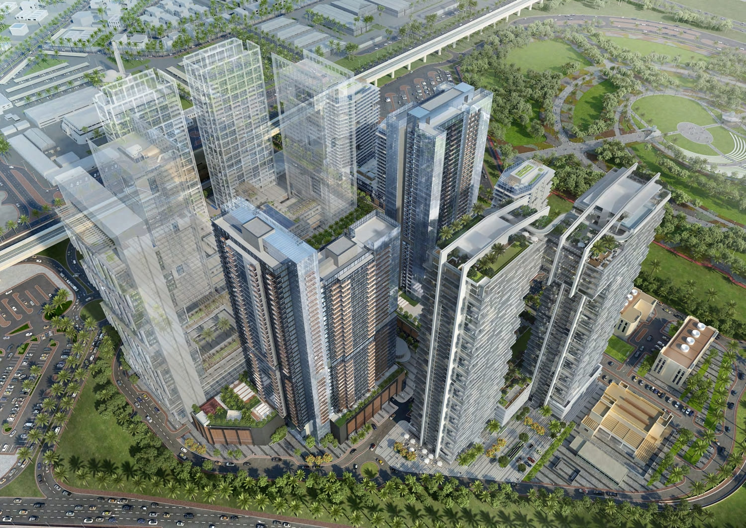Wasl 1 Park Views Residences Tower A 3